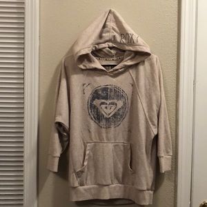 3/4 sleeve hoodie